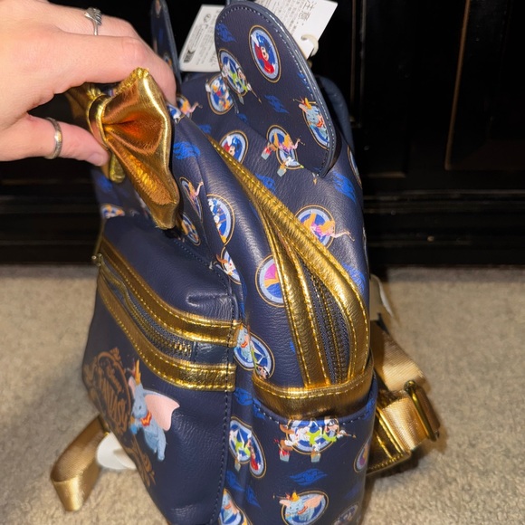 DISNEY CRUISE LINE DCL FANTASY Loungefly Mini Backpack Exclusive Dumbo NEW - Picture 2 of 4